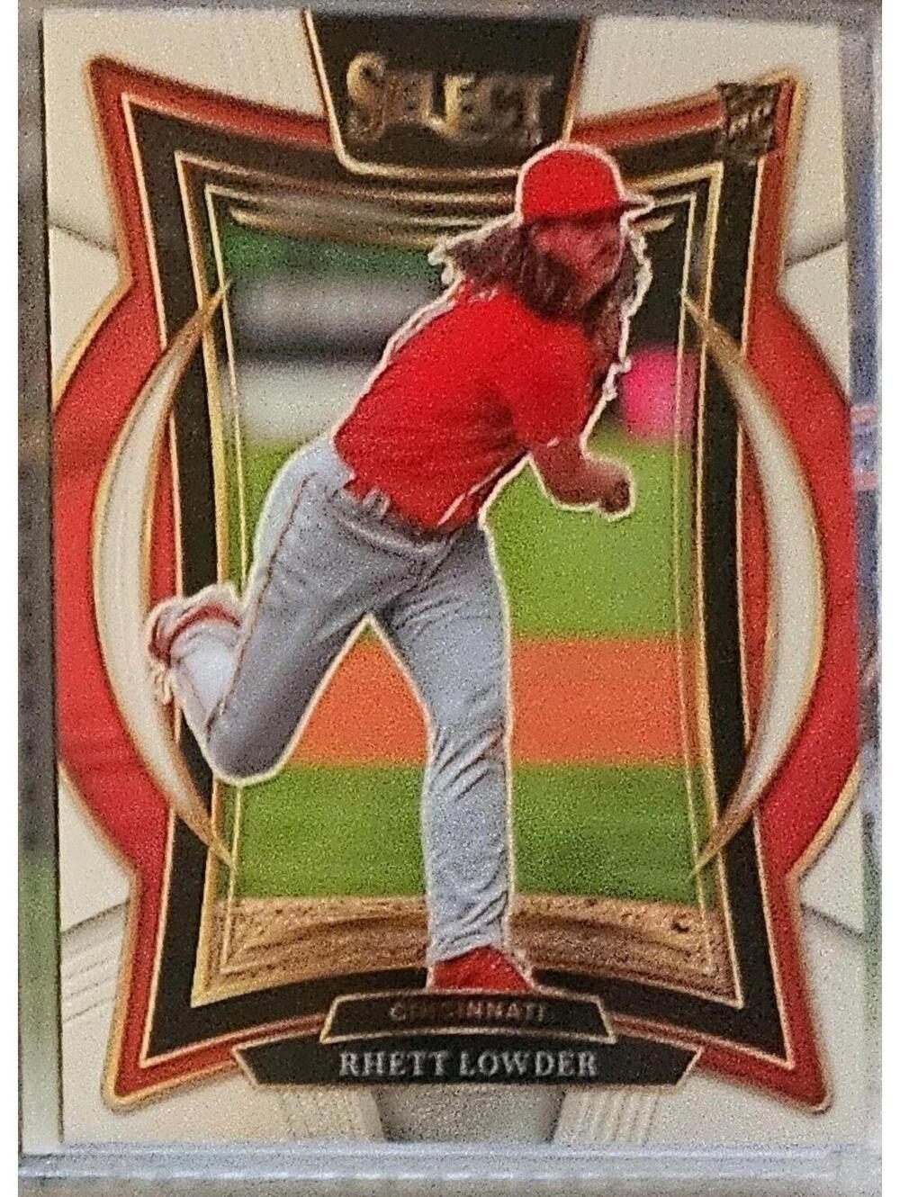 2025 panini Select silver Rhett Lowder RC Reds #59